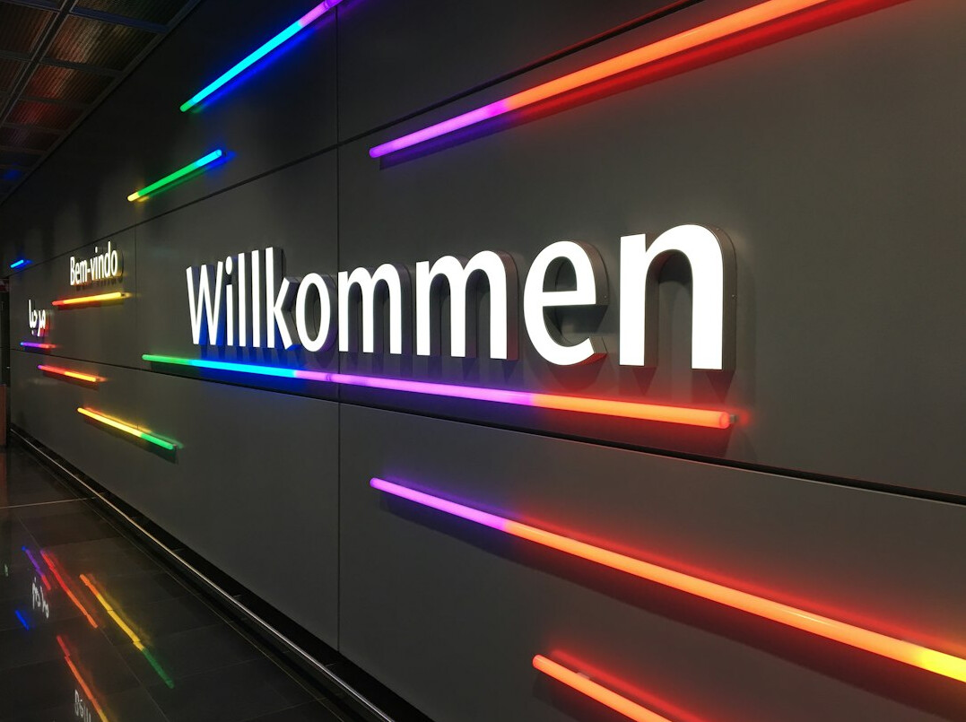 modern tv studio germany