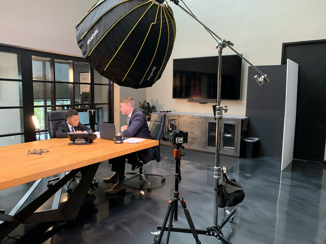german television studio interior