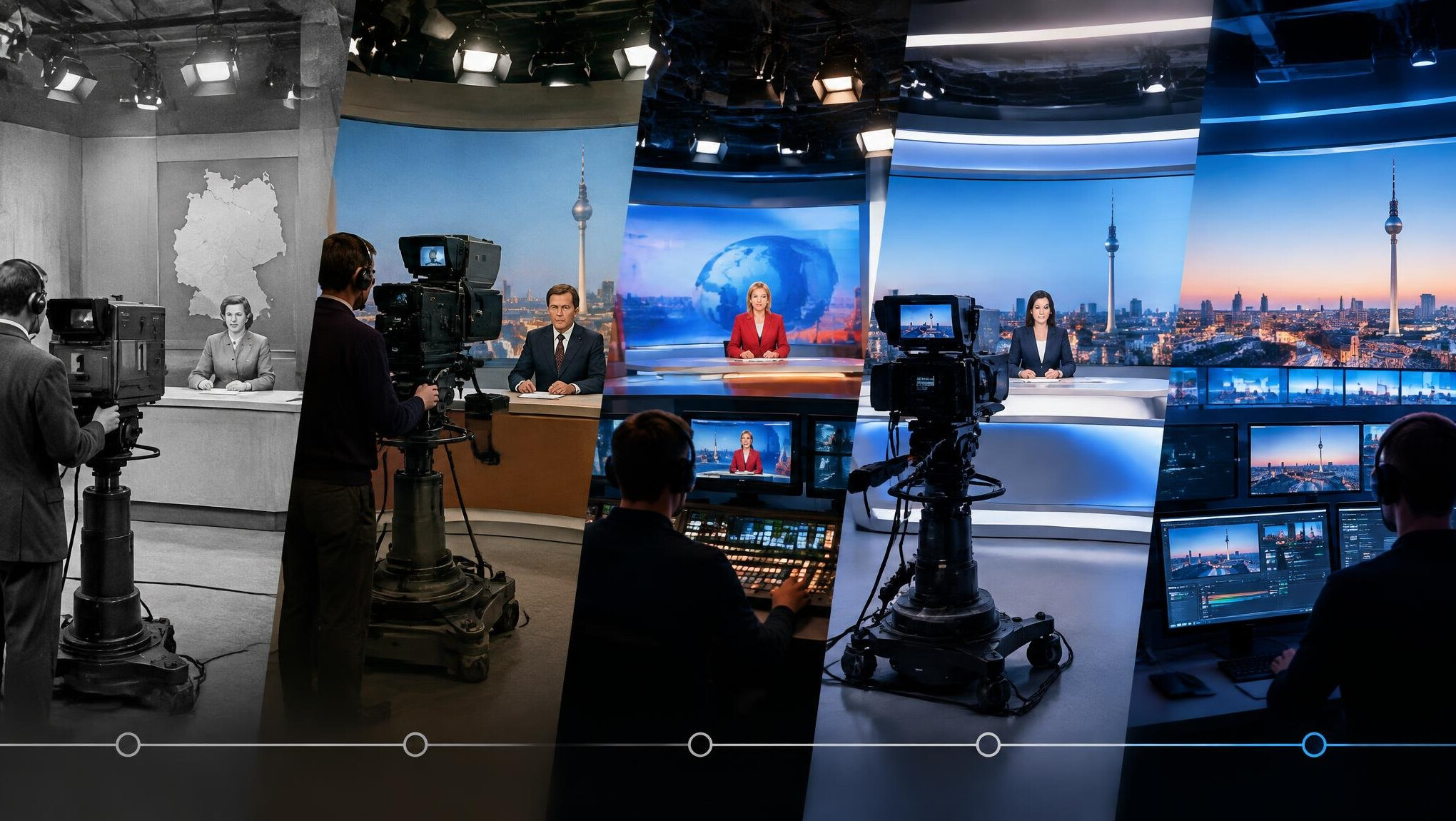 german television studio evolution